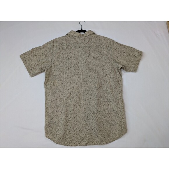 Columbia Sportswear Button up Shirt Mens Medium Beige Outdoor Lightweight Cotton - Picture 5 of 9